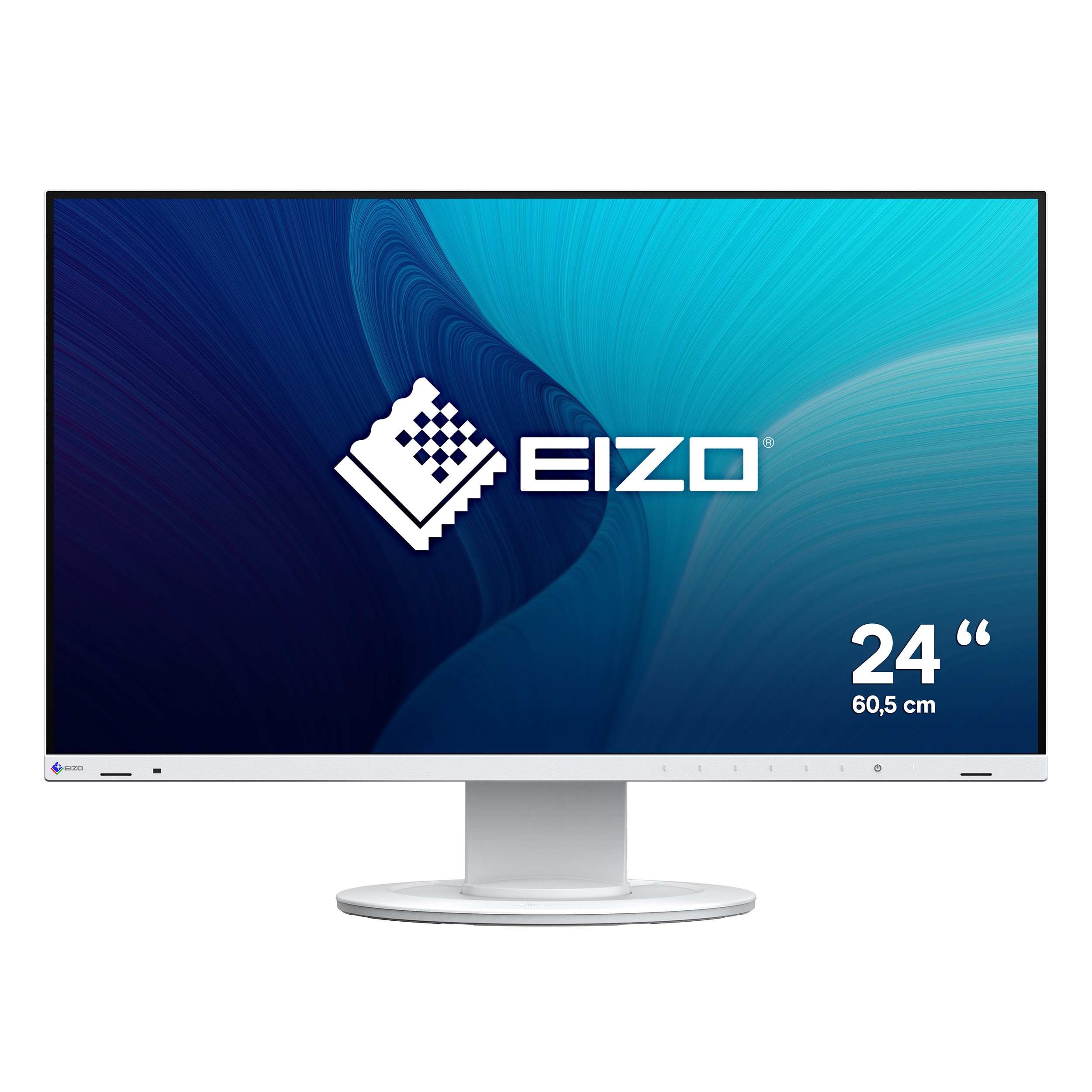 EIZO FlexScan EV2400R-WT computer monitor 60,5 cm (23.8") 1920 x 1080 Pixels Full HD LCD Wit - Afbeelding 2