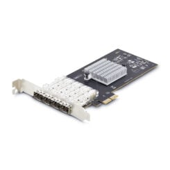 StarTech.com 4-Port GbE SFP Netwerkkaart, PCIe 2.0 x2 (x4, x8, x16 Compatibel), Intel I350-AM4 4x 1GbE Controller, 1000BASE Koper/Glasvezel, Desktop/Server Quad-Port Gigabit Ethernet NIC - Windows & Linux - Afbeelding 2