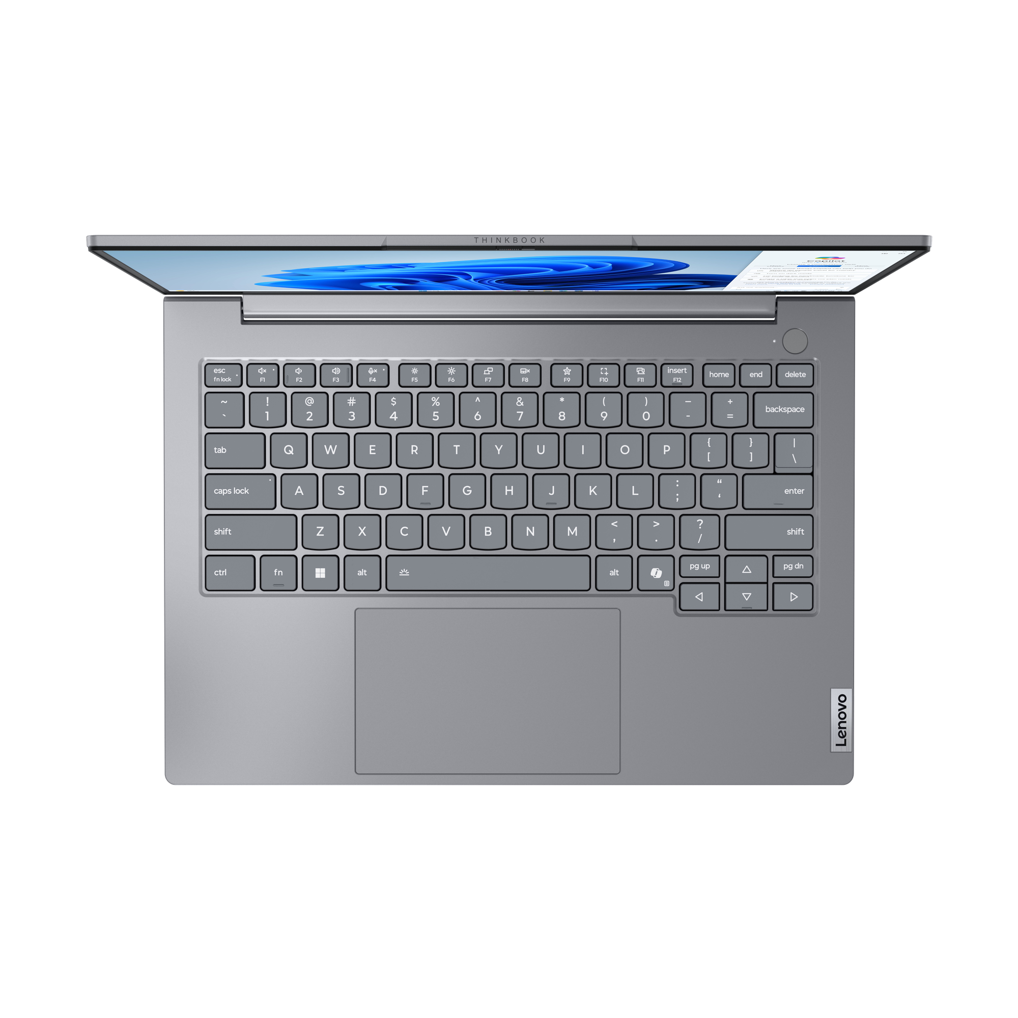 Lenovo ThinkBook 14 G8 IAL Intel Core Ultra 5 135H Laptop 35,6 cm (14") WUXGA 16 GB DDR5-SDRAM 512 GB SSD Wi-Fi 6E (802.11ax) Windows 11 Pro Belgisch Grijs - Afbeelding 10