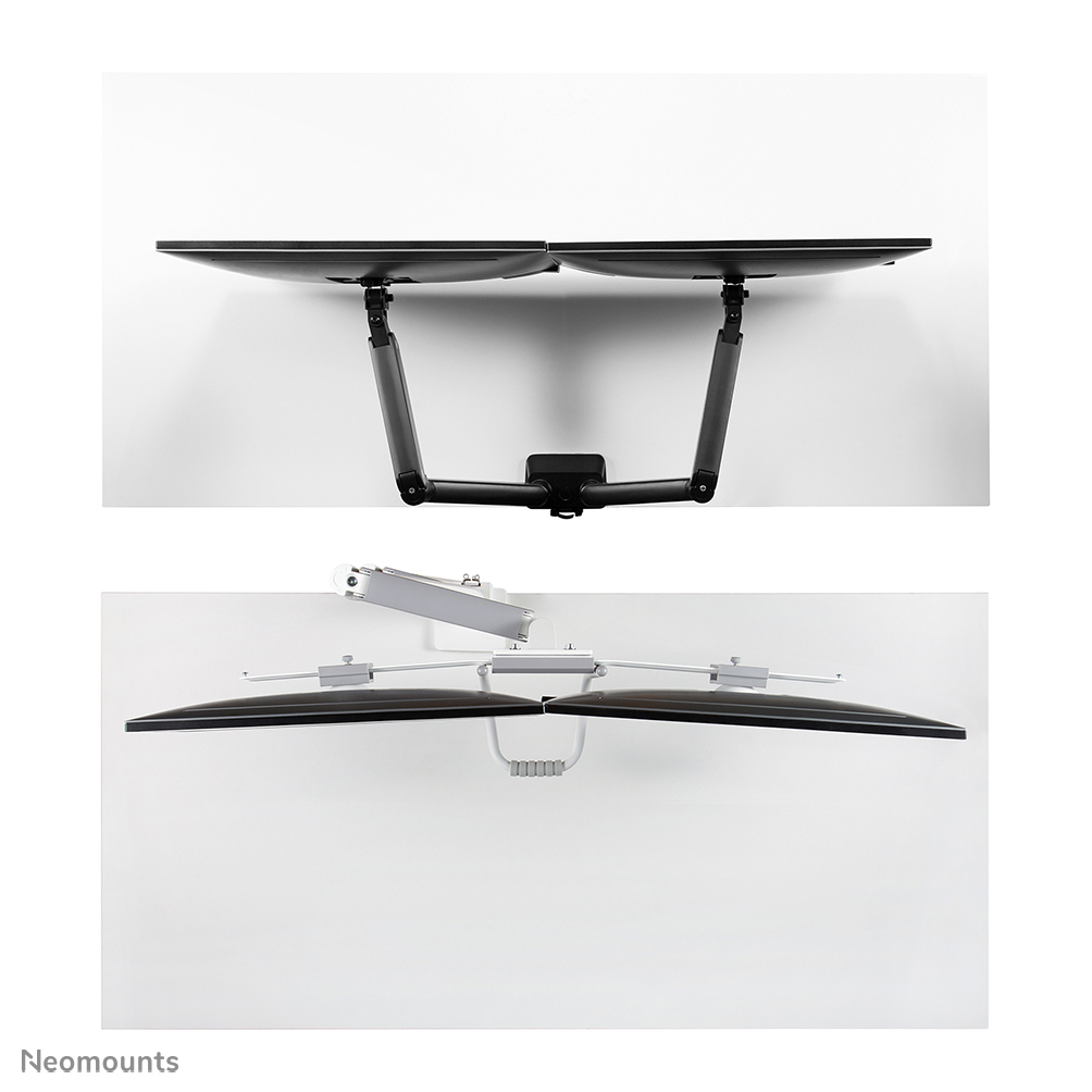Neomounts DS75-450WH2 Monitorarm 17-32" - gasveer - Topfix - 180°-stop - Afbeelding 12