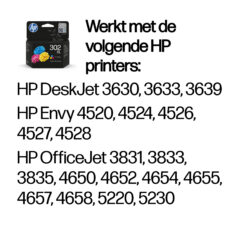 HP 302XL originele high-capacity drie-kleuren inktcartridge - Afbeelding 3