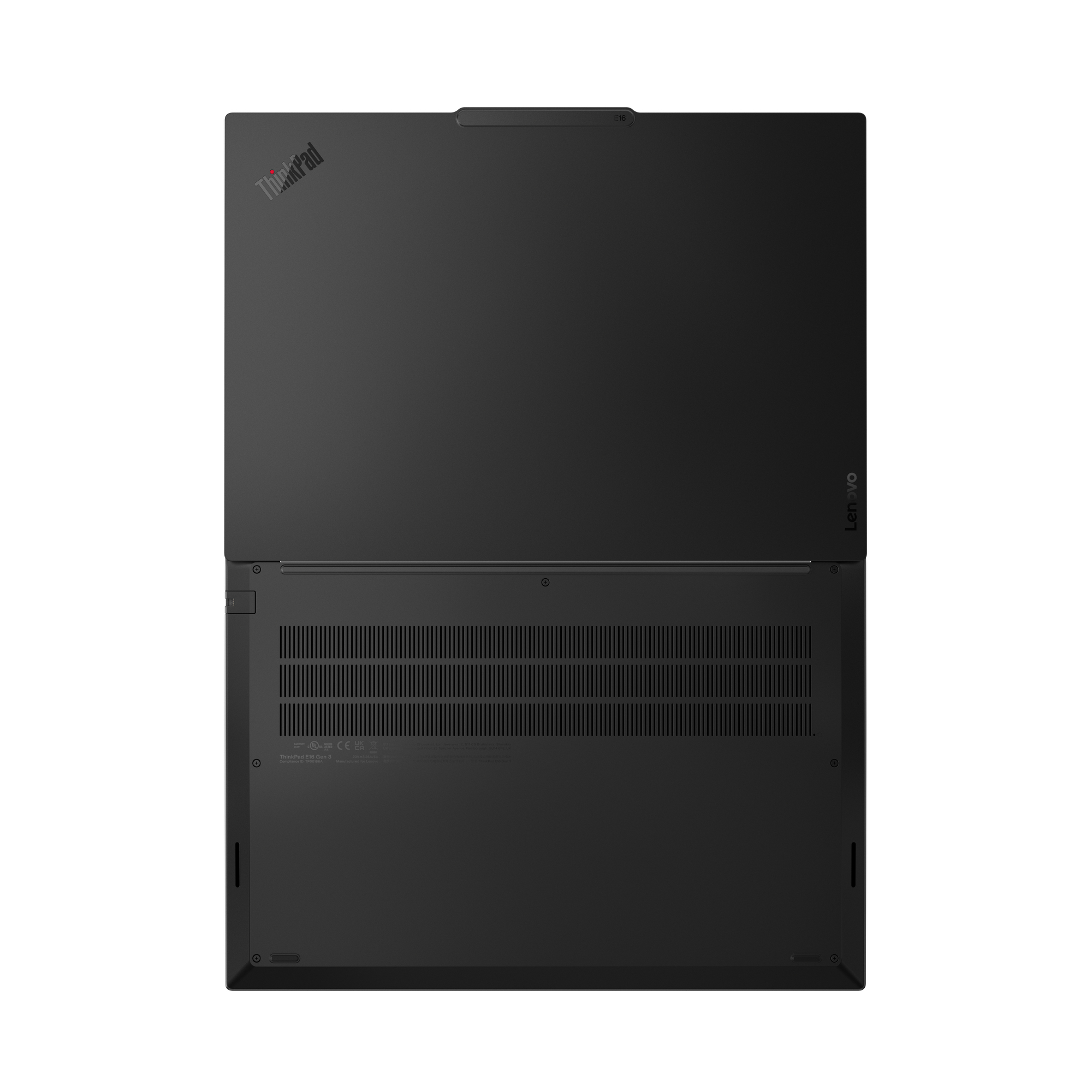 Lenovo ThinkPad E16 Gen 3 (Intel) Copilot+ PC Intel Core Ultra 7 256V Laptop 40,6 cm (16") WUXGA 16 GB LPDDR5x-SDRAM 512 GB SSD Wi-Fi 6E (802.11ax) Windows 11 Pro Engels Zwart - Afbeelding 17