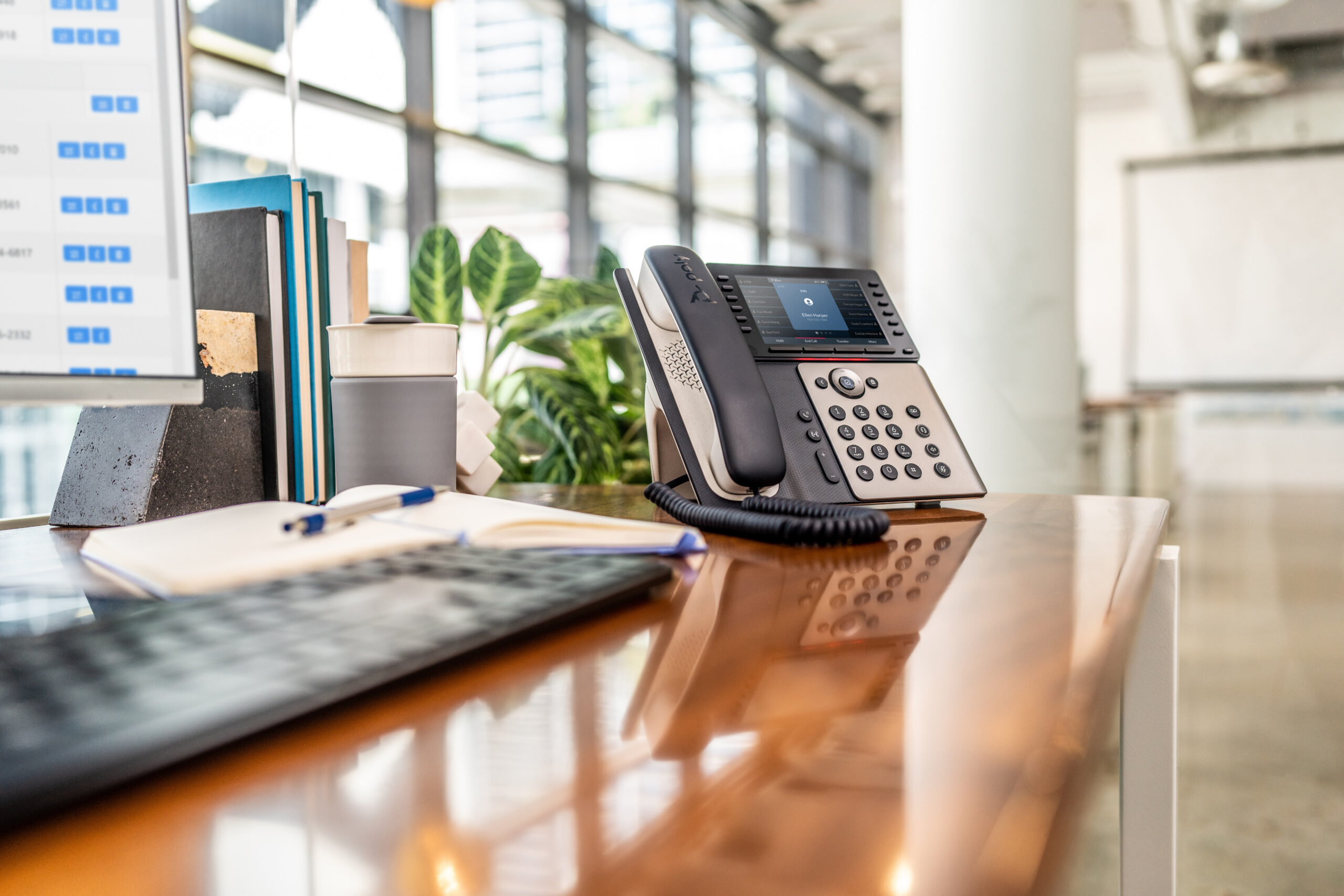 HP Poly Edge E550 IP-telefoon met PoE-ondersteuning - Afbeelding 5