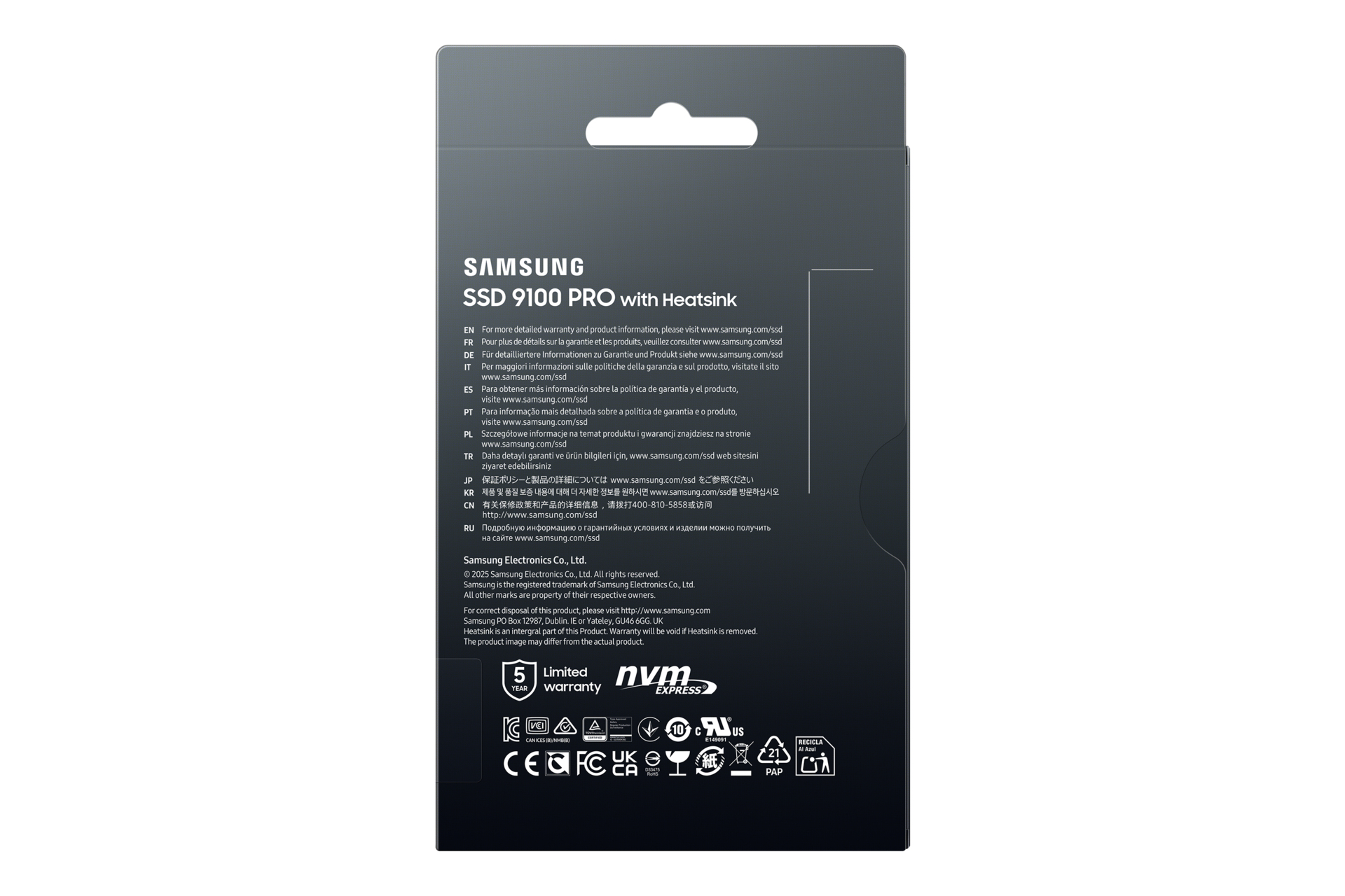 Samsung MZ-VAP1T0 1 TB M.2 PCI Express 5.0 NVMe V-NAND TLC - Afbeelding 11