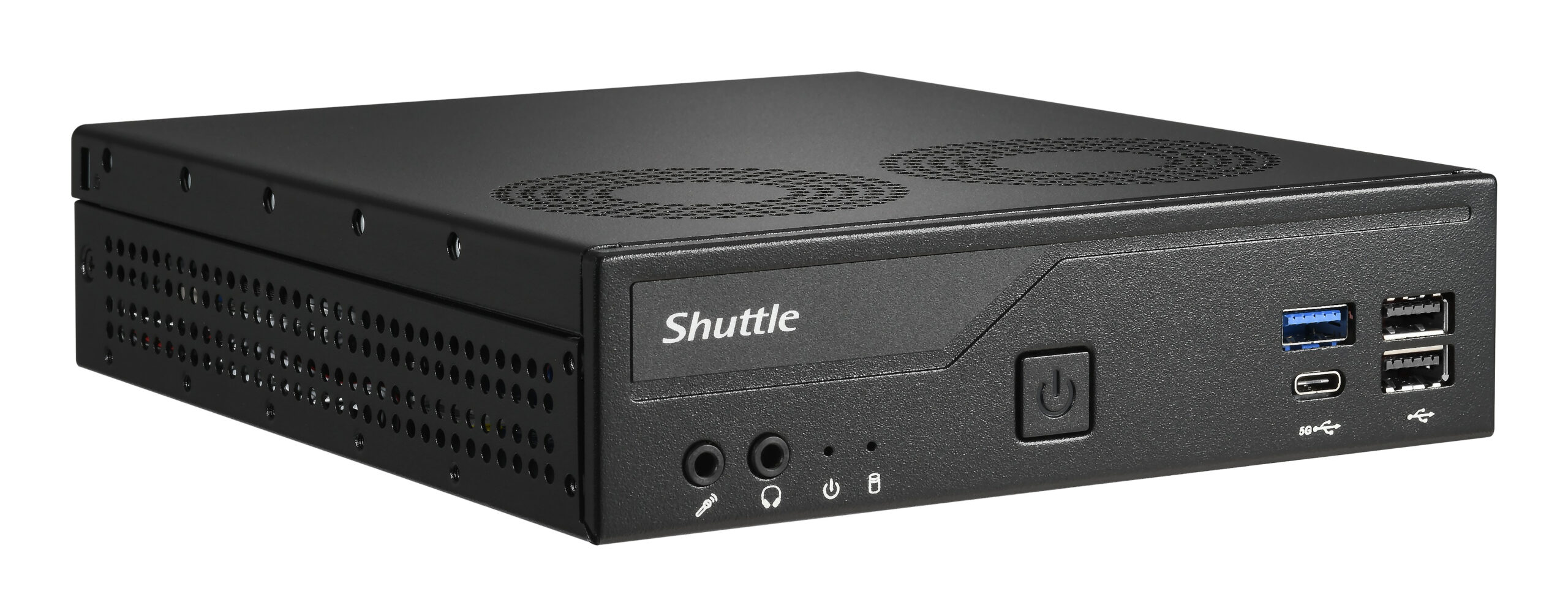 Shuttle XPС slim DH610V2 PC/workstation barebone 1,35L maat pc Zwart Intel H610 LGA 1700 - Afbeelding 5