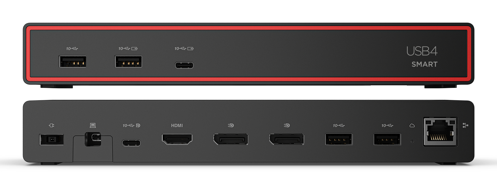 Lenovo ThinkPad USB4 Smart Dock 5500 with 135W Adapter Bedraad Zwart - Afbeelding 14