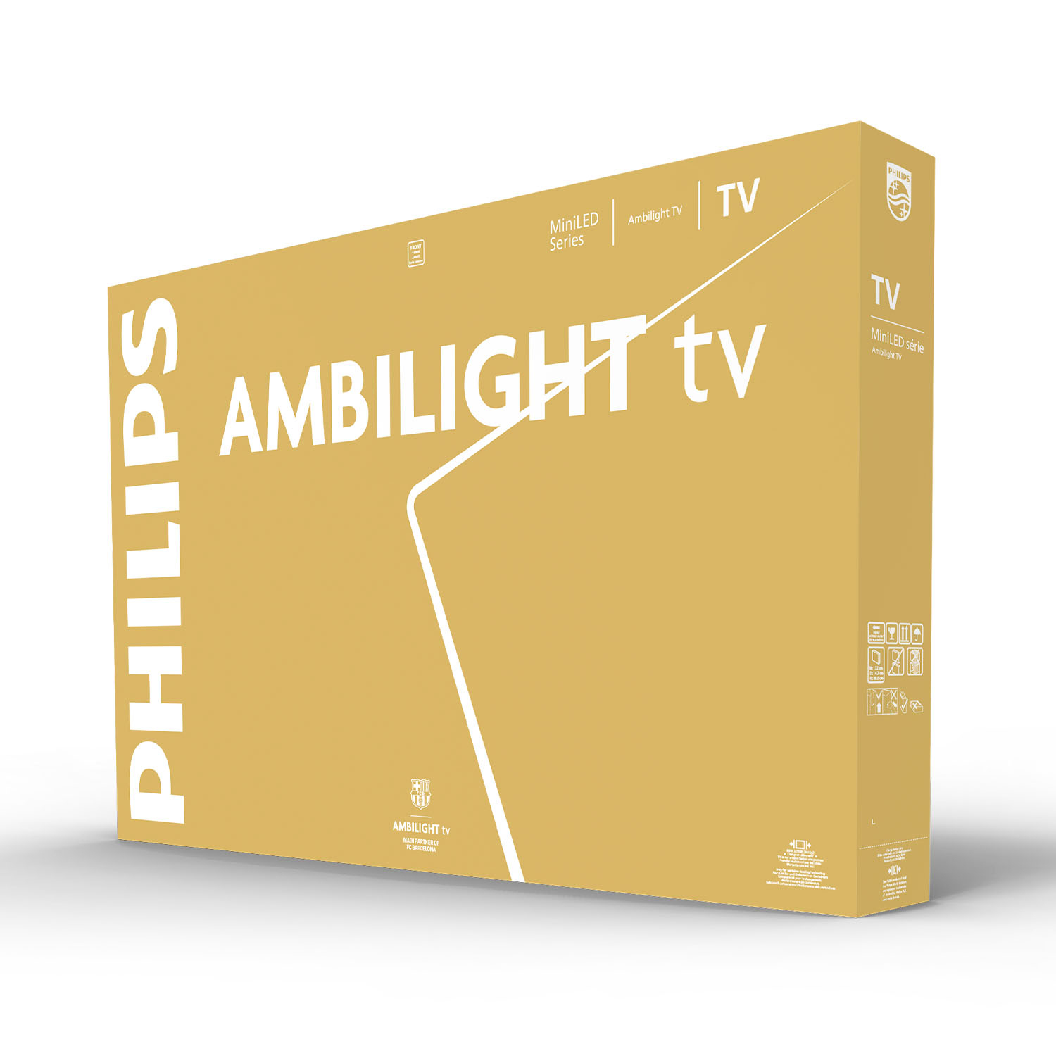 Philips 85MLED910/12 tv 2,16 m (85") 4K Ultra HD Smart TV Wifi Zwart