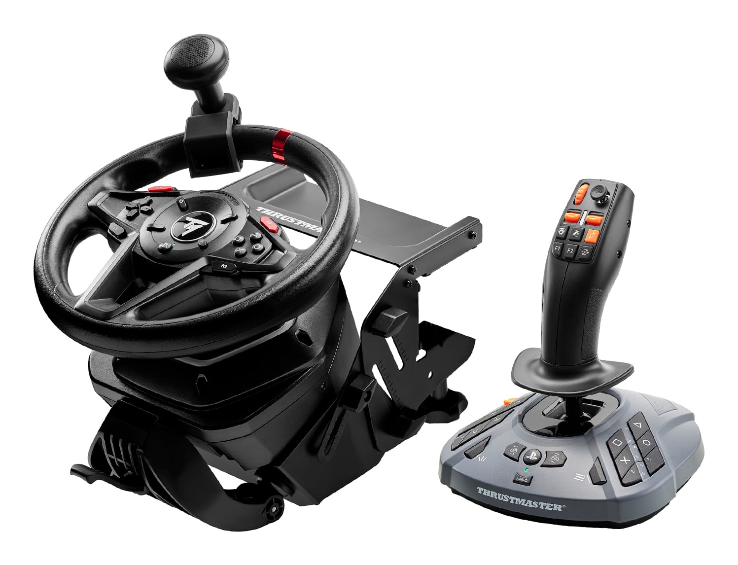 Thrustmaster T128 SimTask Farming Pack Zwart USB Stuur + pedalen + versnellingspook Analoog/digitaal PC, PlayStation 4, PlayStation 5 - Afbeelding 5