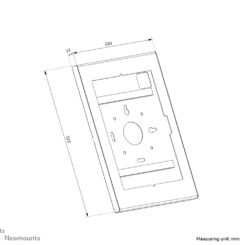 Neomounts WL15-601BL1 Tablethouder - 10.9-11" | 25,4-27,9 cm - vergrendelbaar - Afbeelding 16