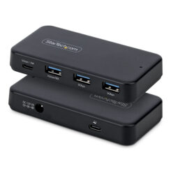 StarTech.com 4-Port USB-C en USB-A Hub, 5Gbps, Self Powered, 2-in-1 USB-C en USB-A Host Kabel, 1x USB-C en 3x USB-A (1x BC 1.2), Inclusief 36W Power Adapter - Afbeelding 2