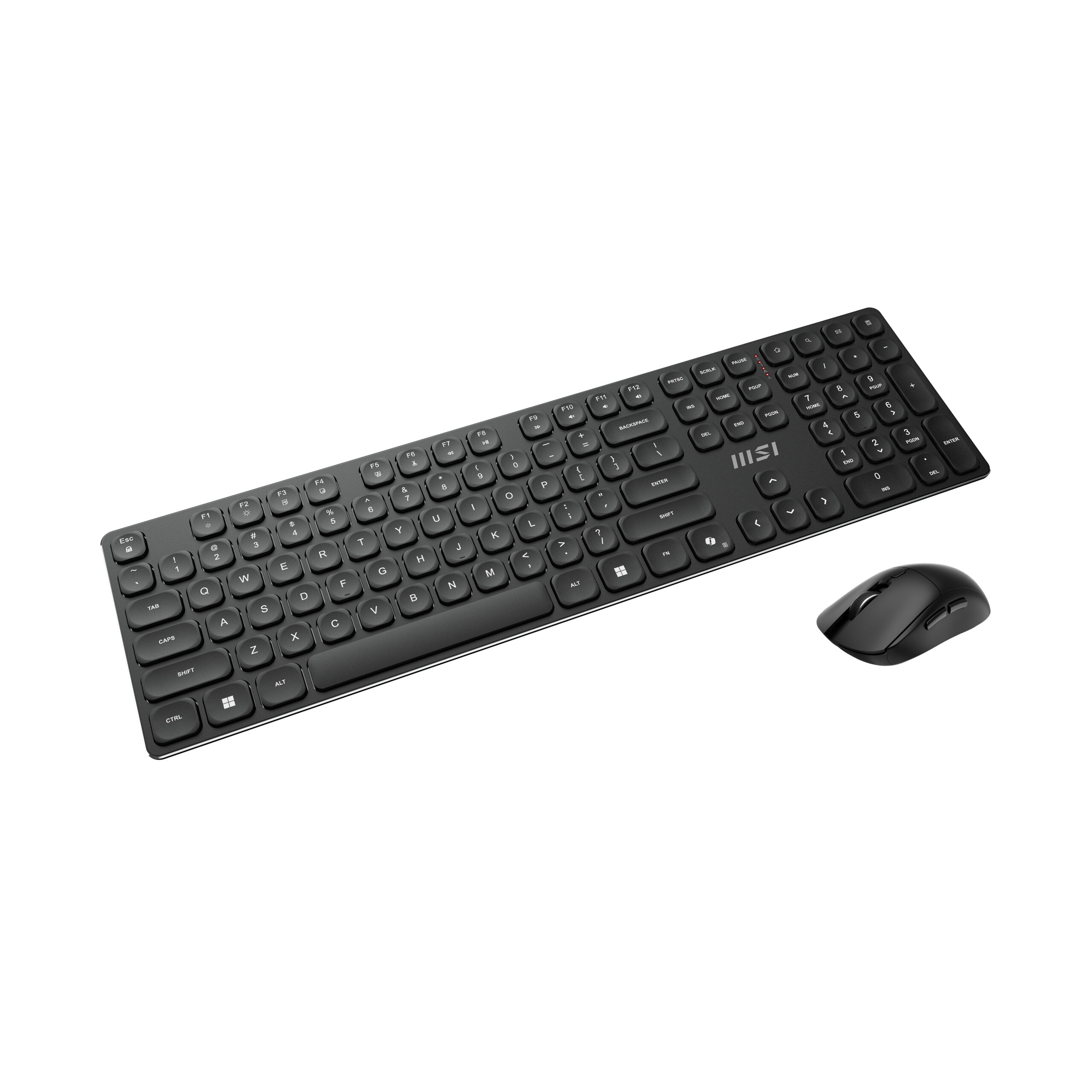 MSI FORGE K210 WIRELESS COMBO toetsenbord Inclusief muis Thuis/Werk USB QWERTY Amerikaans Engels Zwart - Afbeelding 6