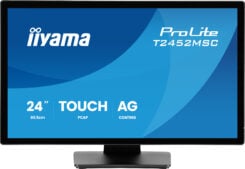iiyama ProLite T2452MSC-B2AG computer monitor 61 cm (24") 1920 x 1080 Pixels Full HD LED Touchscreen Zwart - Afbeelding 4