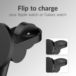 Mobilize 3in1 Charger Station MagSafe Compatible 25W Qi2.2 Black - Afbeelding 3