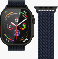 Vonmählen Woven Loop For Apple Watch 40 - 41 - 42mm One Size Black/Navy
