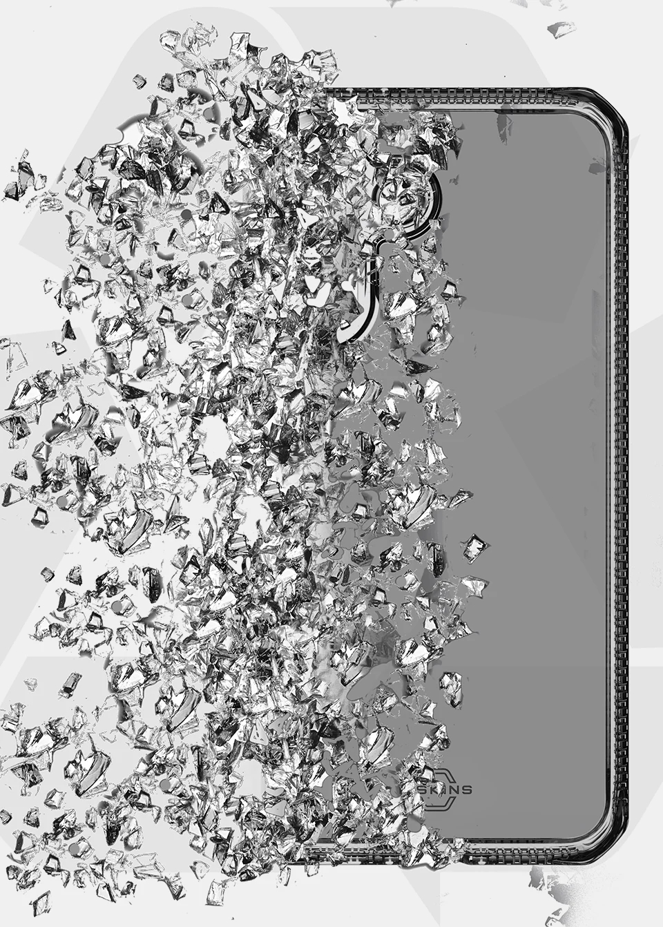 ITSKINS Level 2 SpectrumClear_R for Samsung Galaxy A37 Smoke - Afbeelding 7