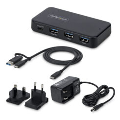 StarTech.com 4-Port USB-C en USB-A Hub, 5Gbps, Self Powered, 2-in-1 USB-C en USB-A Host Kabel, 1x USB-C en 3x USB-A (1x BC 1.2), Inclusief 36W Power Adapter - Afbeelding 4