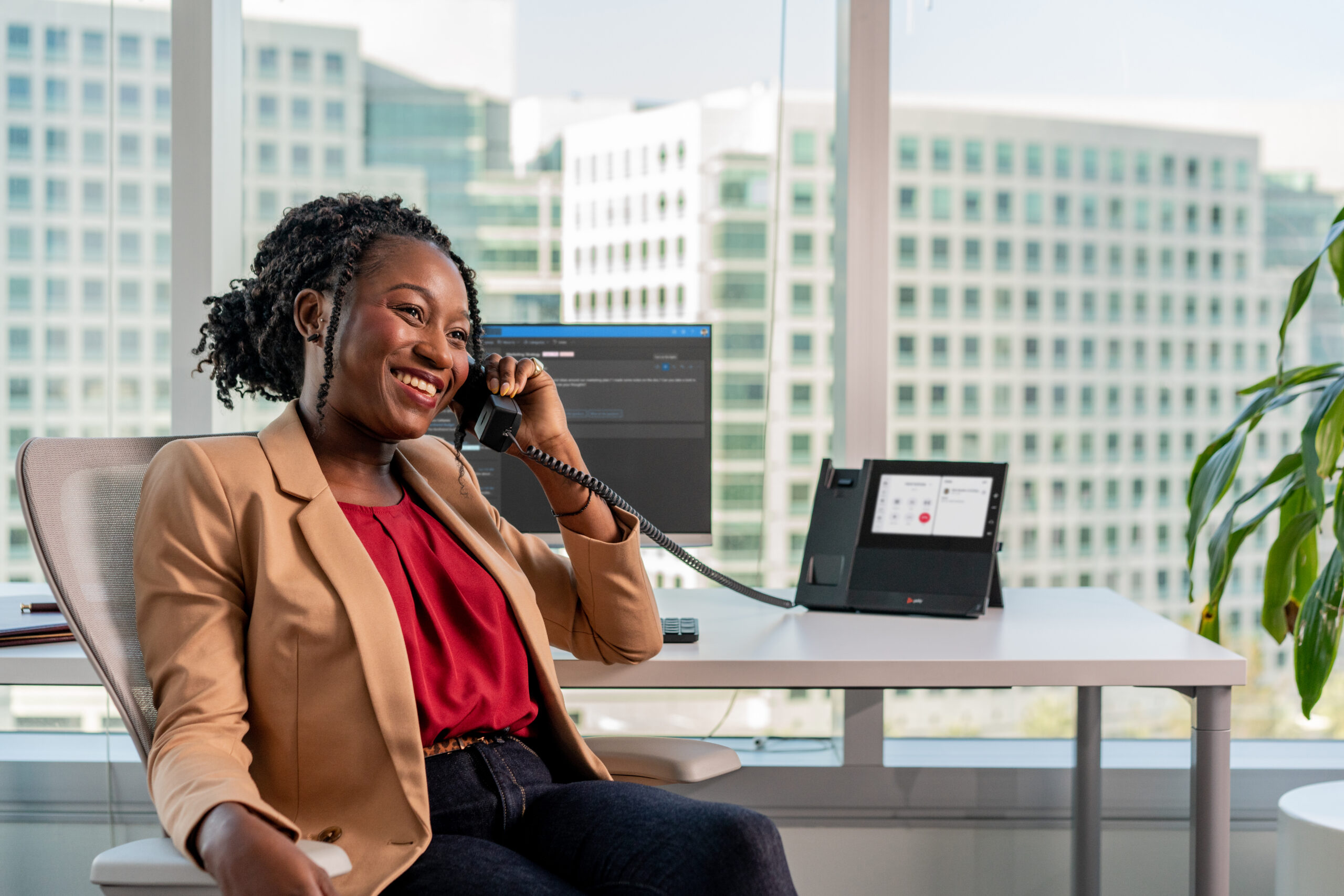 HP Poly CCX 600 Business Media Phone voor Microsoft Teams met PoE-ondersteuning - Afbeelding 4