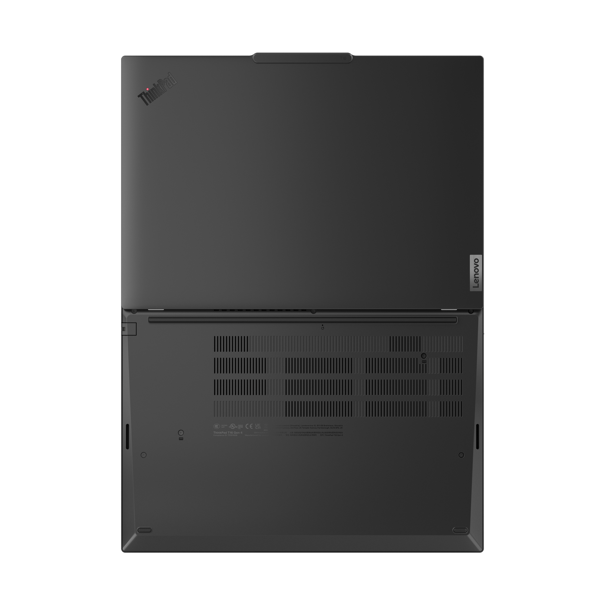 Lenovo ThinkPad T16 Gen 4 (Intel) Copilot+ PC Intel Core Ultra 5 226V Laptop 40,6 cm (16") WUXGA 16 GB LPDDR5x-SDRAM 512 GB SSD Wi-Fi 7 (802.11be) Windows 11 Pro Engels Zwart - Afbeelding 16