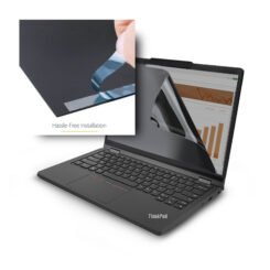 StarTech.com Lenovo X13 Yoga Gen 4 Helder Privacy Filter met Touch, Omklapbaar, 75% Lichtdoorlatendheid, Anti-Glans Laptop Privacy Filter, +/- 30 Graden Kijkhoek - Afbeelding 6