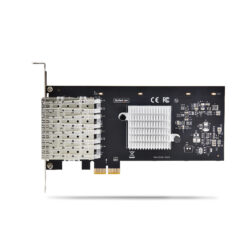 StarTech.com 4-Port GbE SFP Netwerkkaart, PCIe 2.0 x2 (x4, x8, x16 Compatibel), Intel I350-AM4 4x 1GbE Controller, 1000BASE Koper/Glasvezel, Desktop/Server Quad-Port Gigabit Ethernet NIC - Windows & Linux - Afbeelding 6