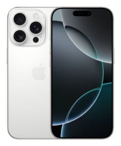 Forza Refurbished Apple iPhone 16 Pro 5G 128GB Refurbished licht gebruikt White Titanium