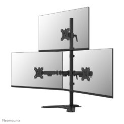 Neomounts DS45-600BL2-1 Monitorstandaard voor drie schermen 10-32"