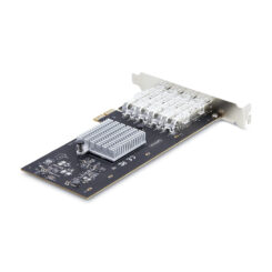 StarTech.com 4-Port GbE SFP Netwerkkaart, PCIe 2.0 x2 (x4, x8, x16 Compatibel), Intel I350-AM4 4x 1GbE Controller, 1000BASE Koper/Glasvezel, Desktop/Server Quad-Port Gigabit Ethernet NIC - Windows & Linux - Afbeelding 3