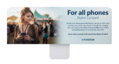 POS - Mobilize - Balie Display incl. Topkaart - Lanyard