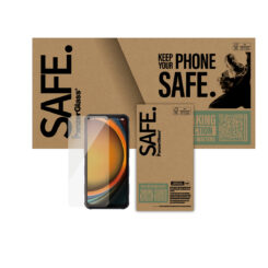 PanzerGlass SAFE. by ® Screen Protector Samsung Galaxy Xcover7 Pro | Xcover7 | Xcover6 Pro | Ultra-Wide Fit | Bulk Doorzichtige schermbeschermer 50 stuk(s) - Afbeelding 3