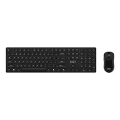 MSI FORGE K210 WIRELESS COMBO toetsenbord Inclusief muis Thuis/Werk USB QWERTY Amerikaans Engels Zwart