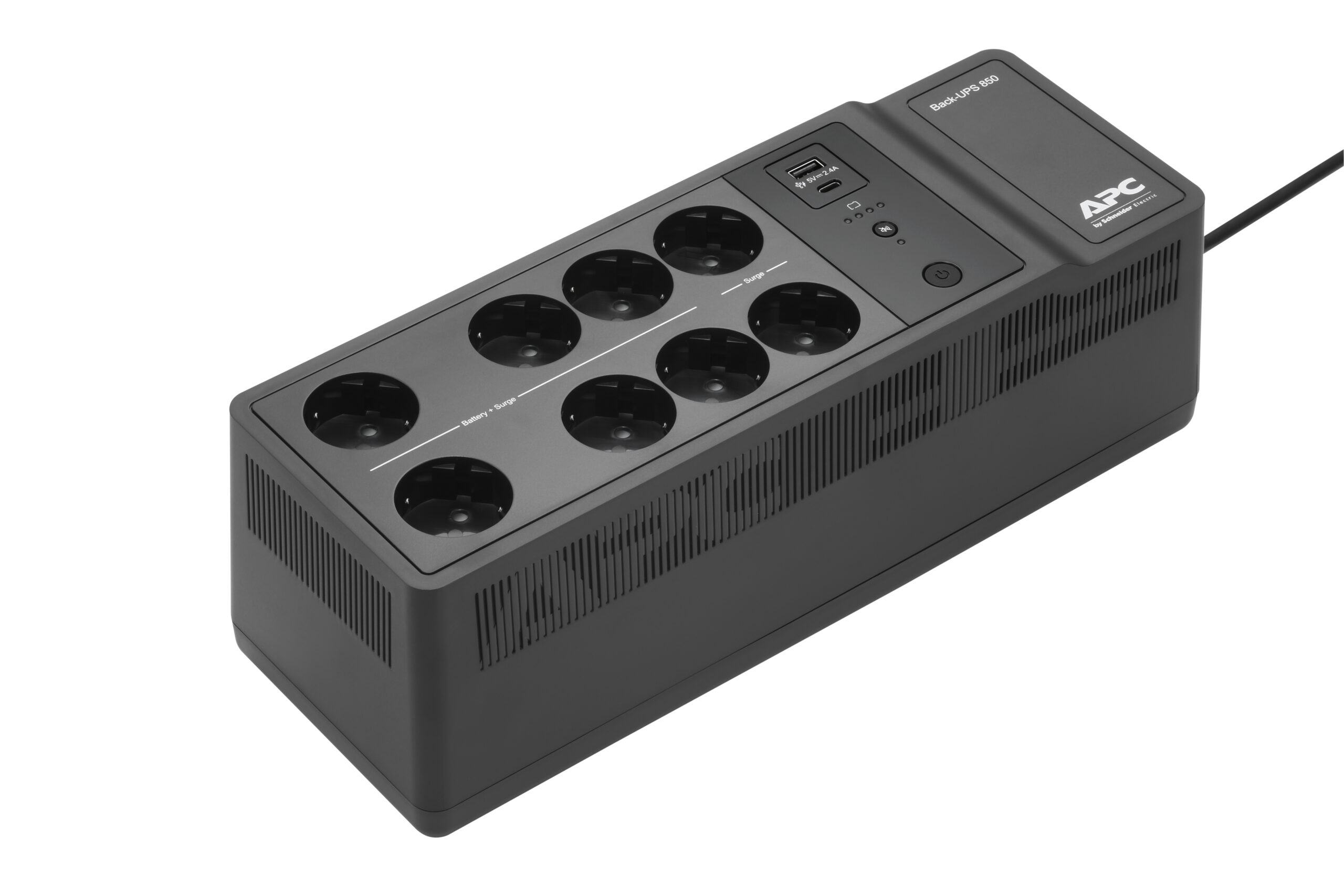 APC Back-UPS BE850G2-GR - Noodstroomvoeding 8x stopcontact, 850VA, 2 USB opladers, 1 USB datapoort - Afbeelding 12