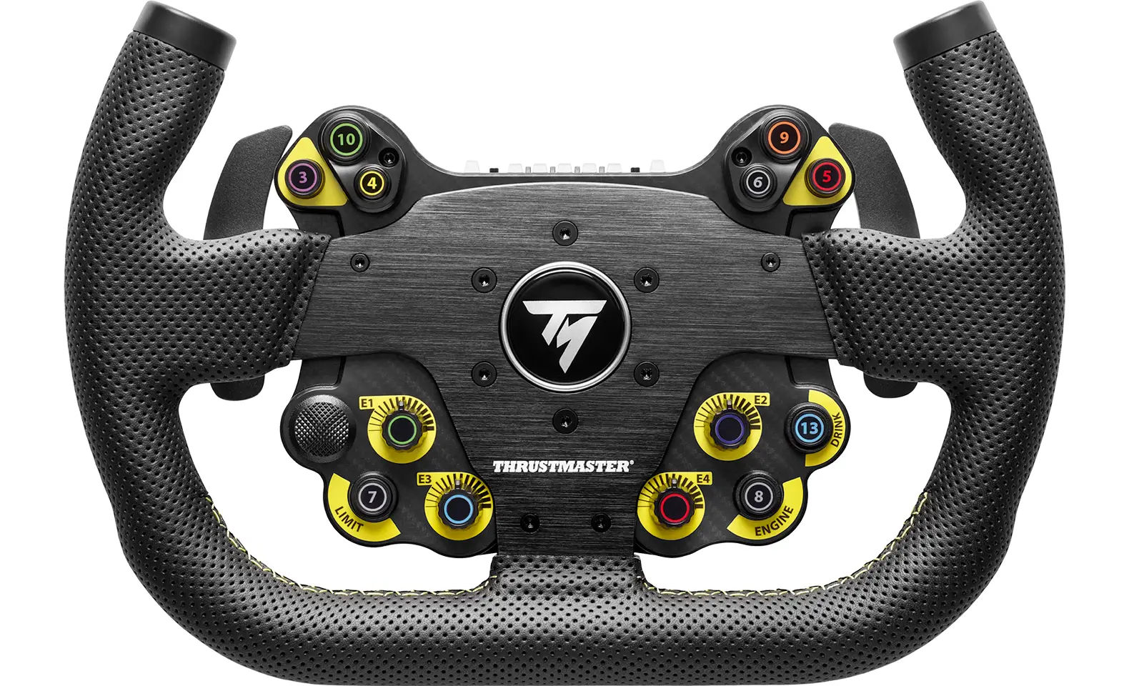 Thrustmaster EVO Racing 31U Leather Zwart, Geel Stuur Analoog/digitaal PC, PlayStation 4, PlayStation 5, Xbox One, Xbox One S, Xbox One X, Xbox Series S, Xbox Series X - Afbeelding 2