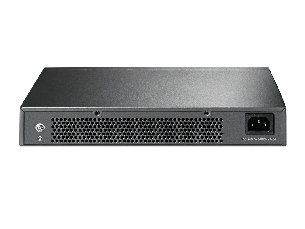 TP-Link TL-SG1024DE netwerk-switch Managed L2 Gigabit Ethernet (10/100/1000) Zwart - Afbeelding 4