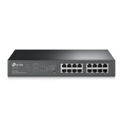 TP-Link TL-SG1016PE netwerk-switch Managed L2 Gigabit Ethernet (10/100/1000) Power over Ethernet (PoE) Zwart - Afbeelding 2