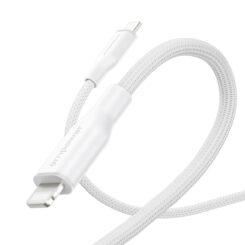 PanzerGlass empower™ by ® Racing 60W USB-C to Lightning Cable | USB 2.0 | 1.2M | Silver White USB-kabel Wit - Afbeelding 7