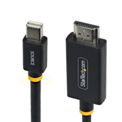 StarTech.com 2m Mini DisplayPort naar HDMI Adapter Kabel, 4K 60Hz HBR3/HDCP 2.3/DPCP, MDP naar HDMI 2.0 Video Converter, Mini DisplayPort Desktop naar HDMI Monitor - Afbeelding 2