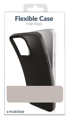 Mobilize Rubber Gelly Case Xiaomi Redmi Note 15 5G Matt Black - Afbeelding 2