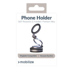Mobilize MagSafe Compatible Phone Holder - 360° Rotatable & Foldable - Vacuum Suction - Premium Alloy - Afbeelding 8
