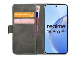 Mobilize Classic Gelly Wallet Book Case realme 16 Pro 5G Black - Afbeelding 2