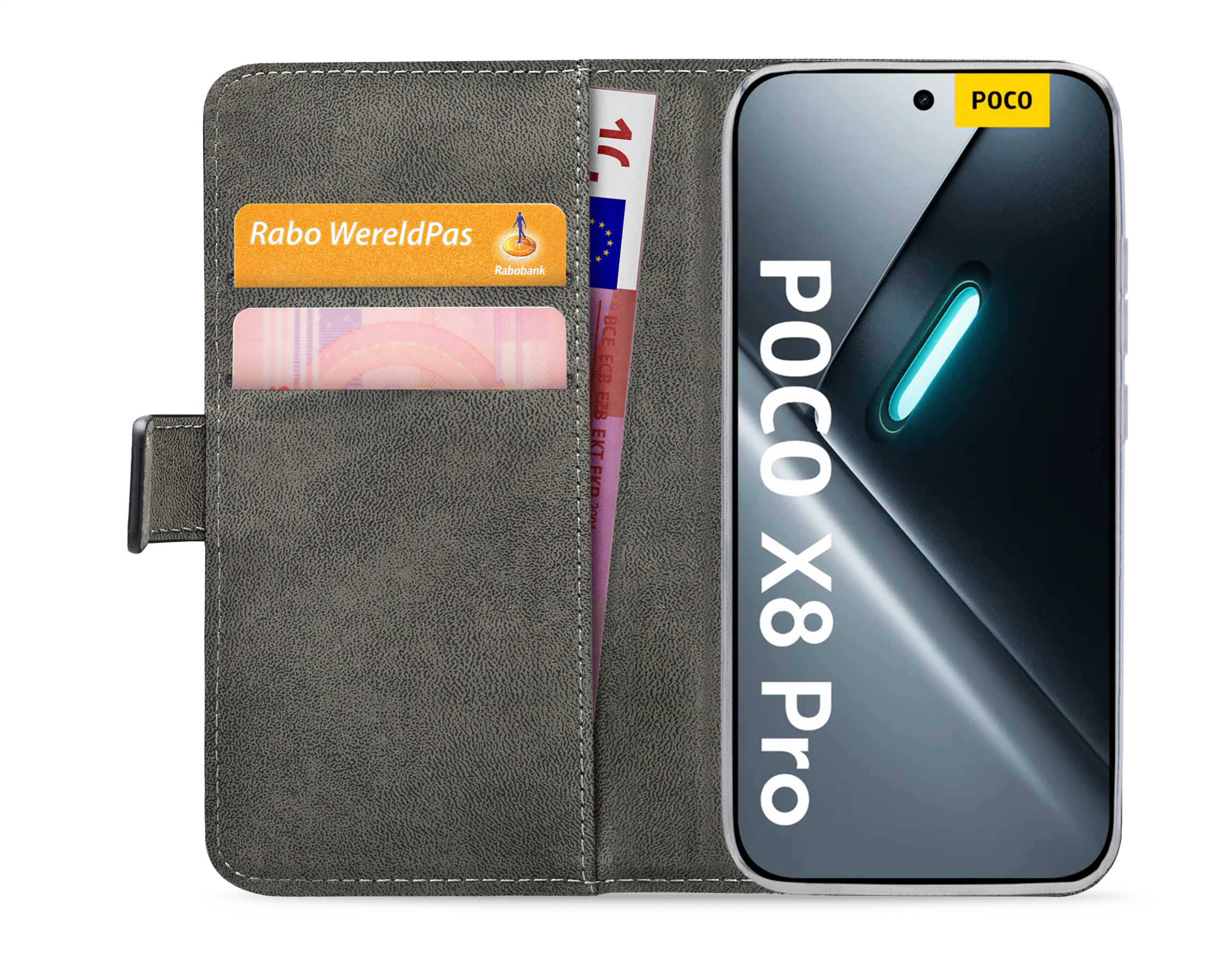 Mobilize Classic Gelly Wallet Book Case Xiaomi Poco X8 Pro 5G Black