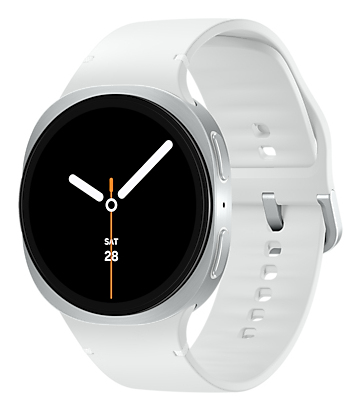 Samsung Galaxy Watch 8 3,81 cm (1.5") AMOLED 44 mm Digitaal 480 x 480 Pixels Touchscreen Zilver Wifi GPS - Afbeelding 2