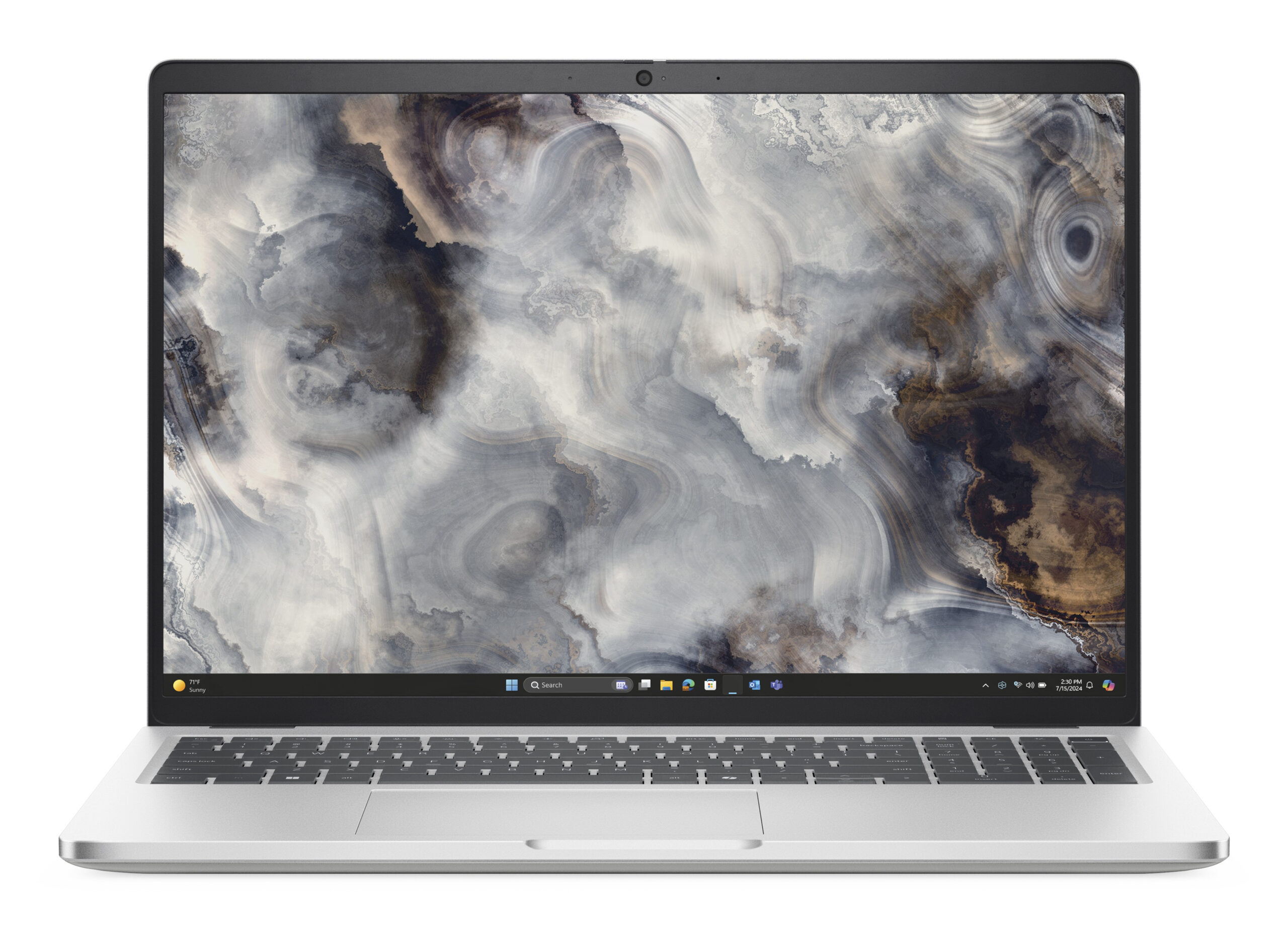 DELL Pro 16 Plus PB16250 Copilot+ PC Intel Core Ultra 5 236V Laptop 40,6 cm (16") Full HD+ 16 GB LPDDR5x-SDRAM 512 GB SSD Wi-Fi 7 (802.11be) Windows 11 Pro US International Aluminium - Afbeelding 3