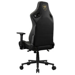 COUGAR CGR-DFF-GLB PC-gamestoel Gestoffeerde gevoerde zitting Zwart, Goud - Afbeelding 11
