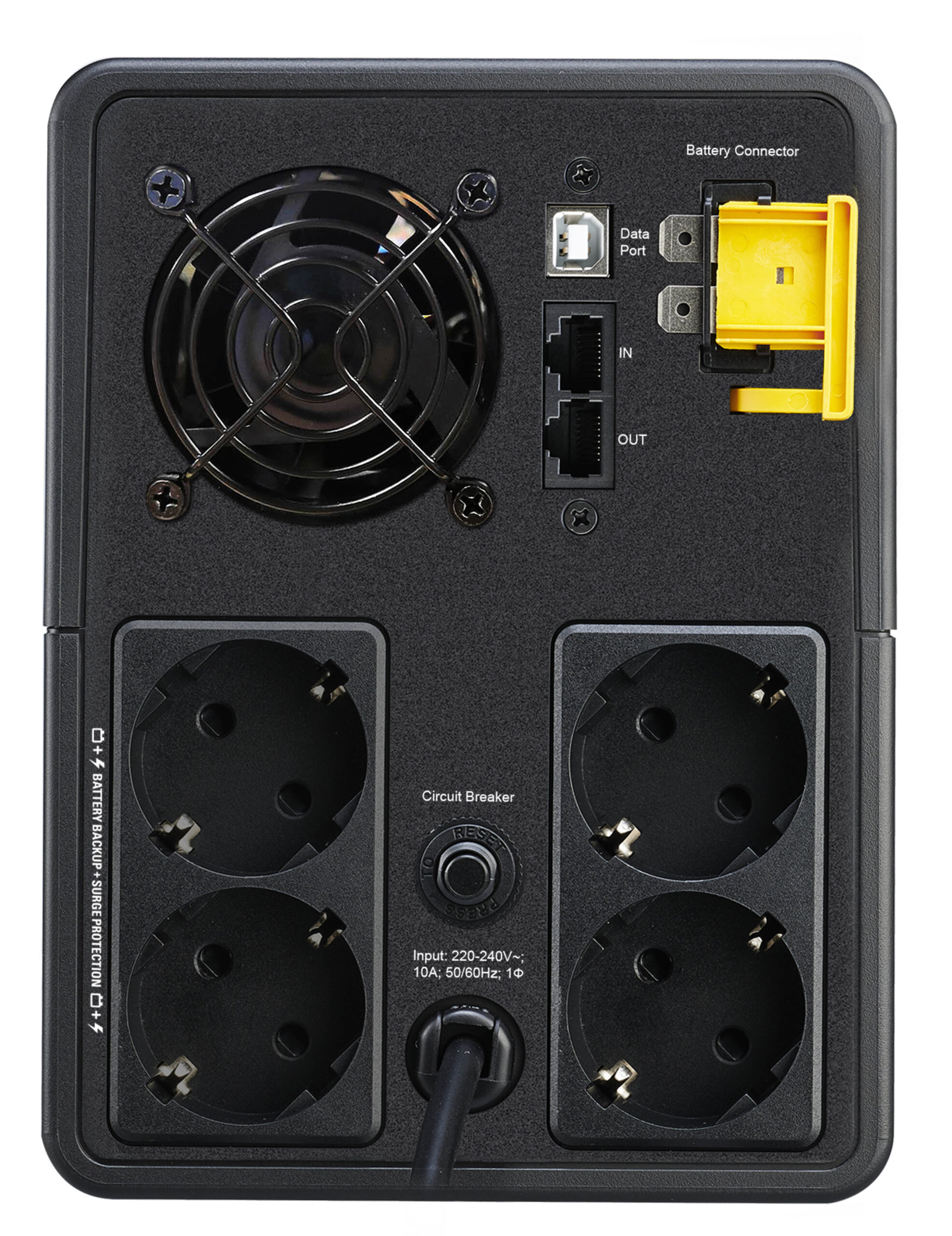 APC Back-UPS BX2200MI-GR Noodstroomvoeding - 2200VA, 4x stopcontact, USB - Afbeelding 3