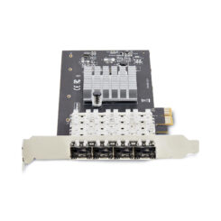 StarTech.com 4-Port GbE SFP Netwerkkaart, PCIe 2.0 x2 (x4, x8, x16 Compatibel), Intel I350-AM4 4x 1GbE Controller, 1000BASE Koper/Glasvezel, Desktop/Server Quad-Port Gigabit Ethernet NIC - Windows & Linux - Afbeelding 4