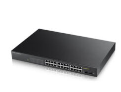 Zyxel GS1900-24HP Managed Gigabit Ethernet (10/100/1000) 1U Zwart - Afbeelding 5