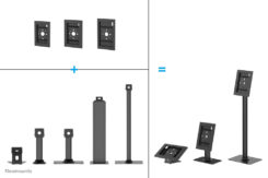 Neomounts WL15-601BL1 Tablethouder - 10.9-11" | 25,4-27,9 cm - vergrendelbaar - Afbeelding 12