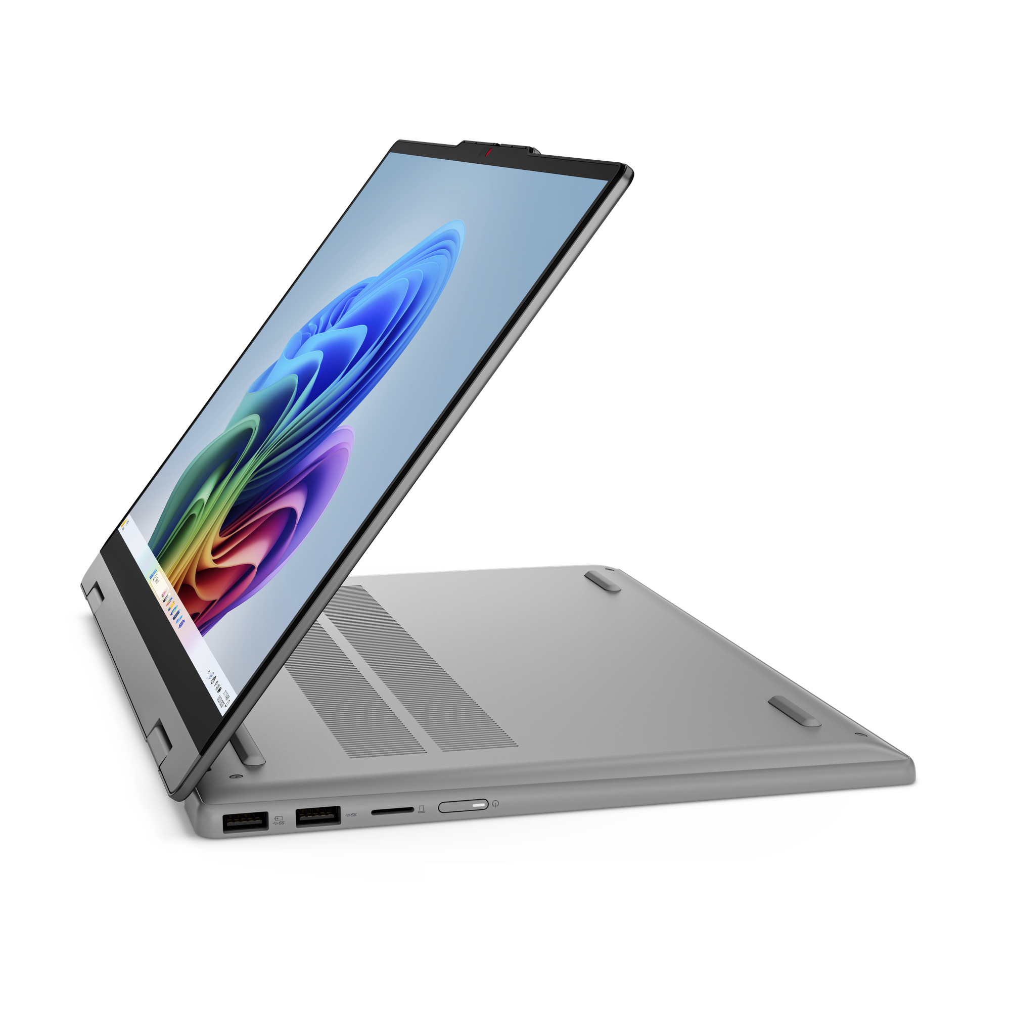 Lenovo IdeaPad 5 2-in-1 14AHP11 AMD Ryzen™ 5 230 Hybride (2-in-1) 35,6 cm (14") Touchscreen WUXGA 16 GB DDR5-SDRAM 512 GB SSD Wi-Fi 6 (802.11ax) Windows 11 Home Engels Grijs - Afbeelding 3