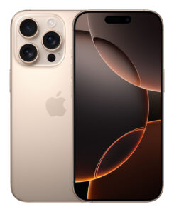 Forza Refurbished Apple iPhone 16 Pro 5G 512GB Refurbished licht gebruikt Brown