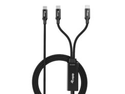 Equip 128895 USB-kabel USB 2.0 1,5 m USB C 2 x USB C 0,48 Gbit/s 140 W Zwart - Afbeelding 3